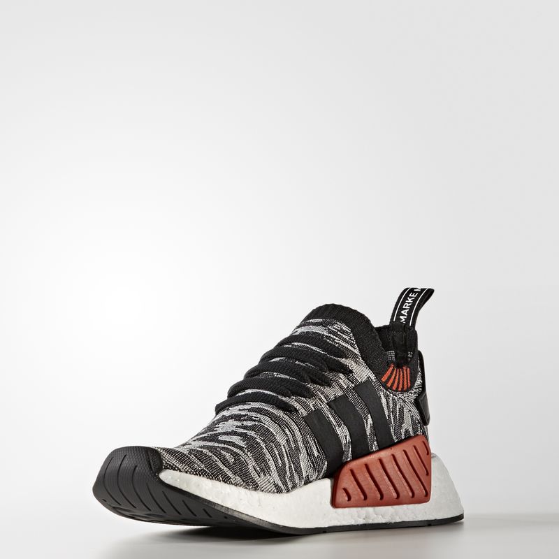 Adidas nmd r2 orange black best sale